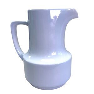 Vintage Noritake Craftone Trees‎ #8770 Pastel Blue Ceramic Creamer/Pitcher Japan